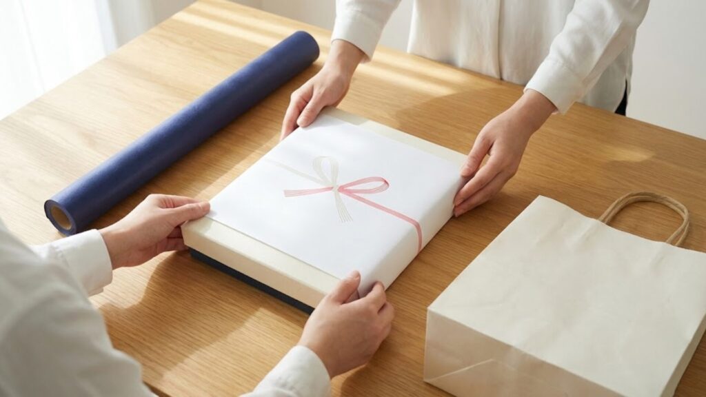 のし・包装・手提げで“きちんと感”を作る