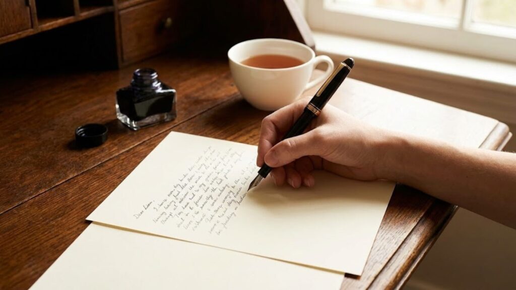 【アクション3】手書きの手紙に込める「魔法のフレーズ」