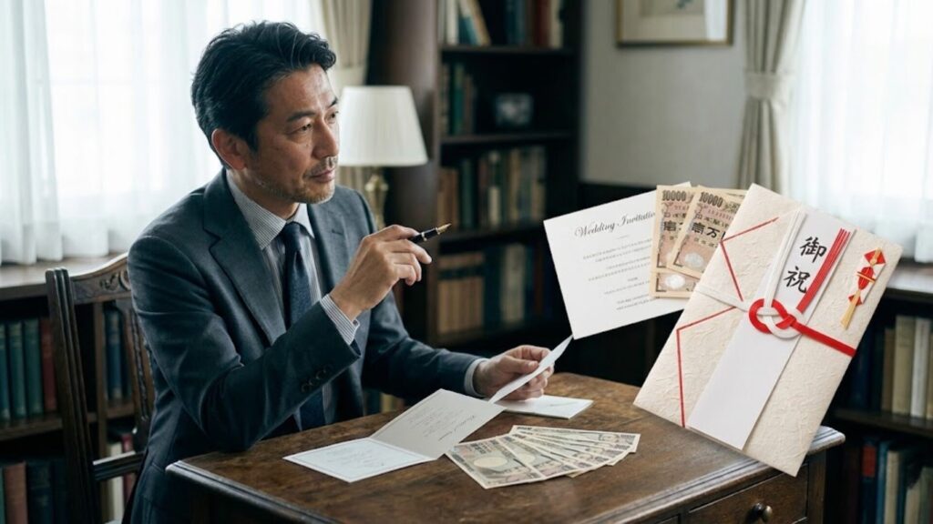 50代上司の結婚式ご祝儀相場は3万？5万？恥をかかない大人の正解