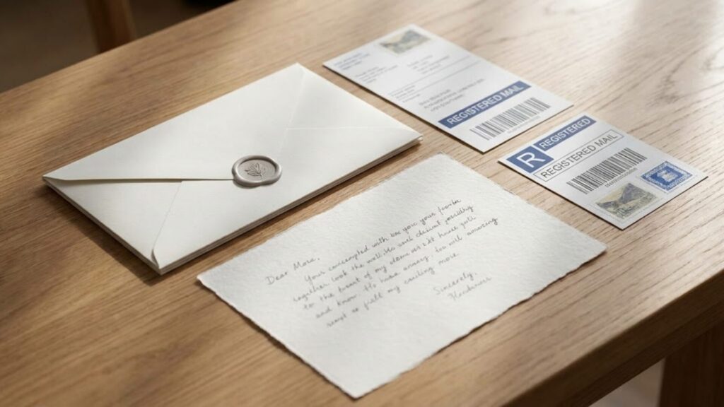 アクションB｜失礼にならない郵送の手順